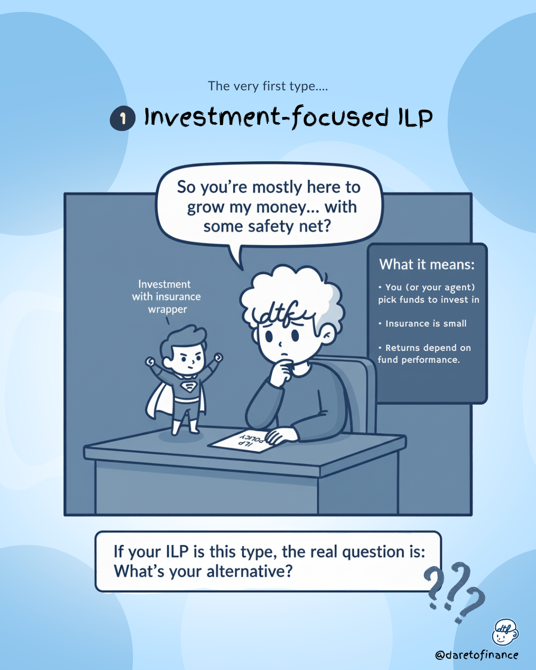 Question to ask yourself if you hold investment-focused ILP